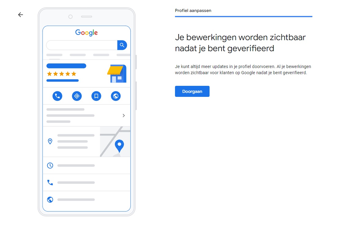 google bedrijfsprofiel aanmaken