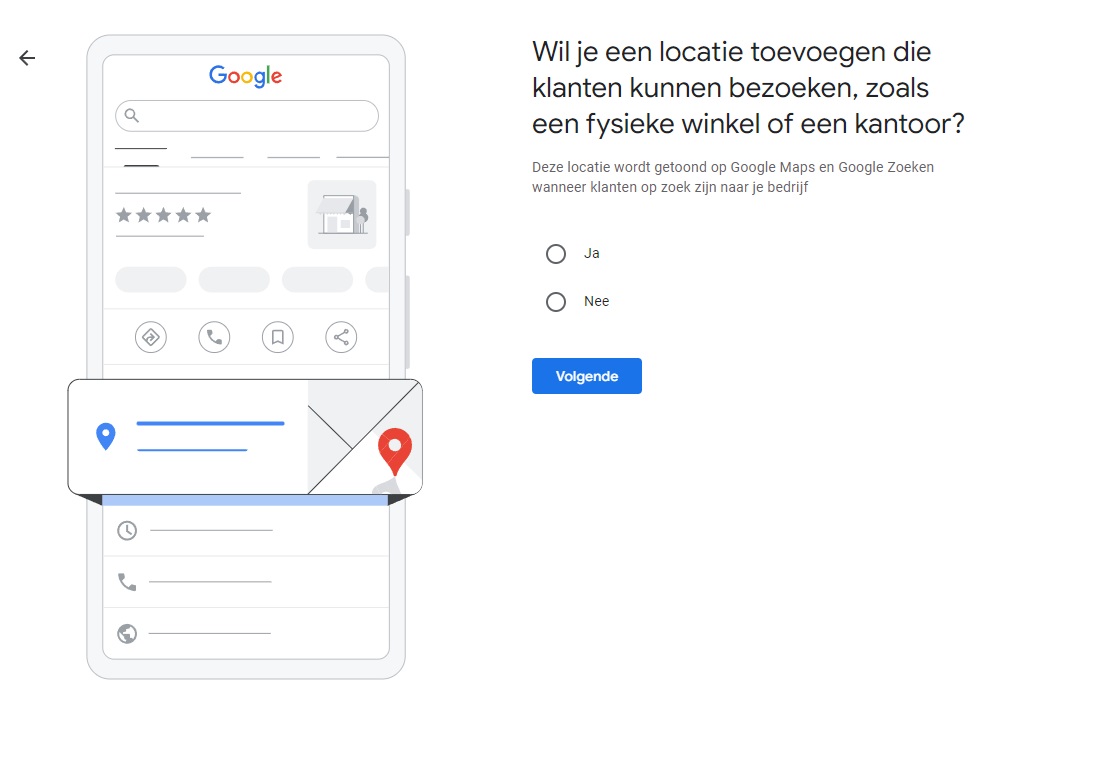 google bedrijfsprofiel aanmaken