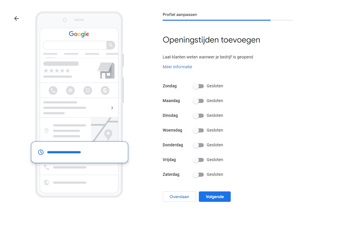 google bedrijfsprofiel aanmaken