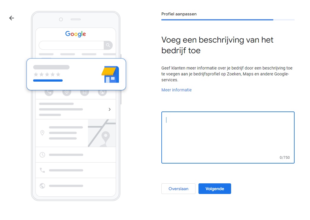 google bedrijfsprofiel aanmaken